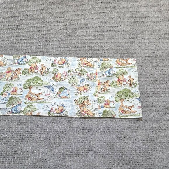 Winnie the Poohs Day in the Park Valance 65" Baby Nursery Window Decor - Picture 4 of 9